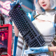玩家国度ROG龙骑士2代 光轴红轴机械键盘 游戏键盘 有线无线双模 可分离式 TKL87键盘 104键 RGB RX光轴