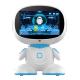 潘博士智能机器人儿童早教机0-12岁学习机幼儿童玩具男女孩生日新年礼物 蓝色微信WIFI版64G+智能问答