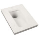 箭牌（ARROW）蹲厕便池防臭节水蹲便器  不包安装 AF55015后进前排带存水弯