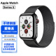 Apple Watch S7二手苹果手表S8不锈钢 S5 钛金属标准版钛合金iwatchS6智能手表 S5【标准版】不锈钢/黑色/蓝宝石表镜 表壳尺寸44mm(45mm) 99成新