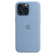 Apple/苹果 iPhone 15 Pro Max 专用 MagSafe 硅胶保护壳-凛蓝色  保护套 手机套 手机壳