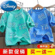 迪士尼（DISNEY）单/两件儿童短袖t恤夏季新款男童洋气韩版潮流宽松童装夏装上衣 绿色+蓝色[两件装] 150_建议_身高140-150CM