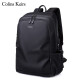 Colins Keirs双肩包男背包商务包旅行背包大容量出差电脑包大学生书包 黑色