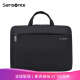 新秀丽（Samsonite）电脑包超薄笔记本手提包男女时尚商务单肩斜挎手提内胆包BP5 黑色