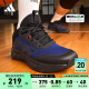 adidas OWNTHEGAME 2.0团队款实战运动篮球鞋男子阿迪达斯官方 黑/蓝 41