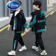 迪士尼（Disney）品牌童装男童秋装套装春秋款儿童外套5-14岁男孩秋季两件套中大童 绿色 常规 170cm