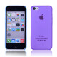 奥多金 苹果5C手机壳 超薄磨砂保护套 适用于苹果iPhone5C手机套 透紫