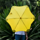 BLUNT新西兰 XS 半自动晴雨伞男女士创意折叠伞防晒防风伞  两折通勤伞 黄色 100cm