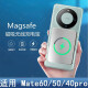 HTH适用华为P60磁吸mate60Pro无线充电宝matex5/x3移动电源大容量便携mate40ep40P50pro超薄30快充十 (太空灰) 华为mate60/50/40pro 10000mAh