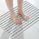 家の物语日本TPE浴室防滑垫可折叠淋浴卫生间洗澡垫子儿童老人防摔脚垫 浴室防滑垫白色大号（61*90）