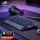 ROG 游侠RX TKL PBT版机械键盘87键盘布局有线/无线/蓝牙三模游戏键盘光学触发机械红轴RGB背光RX光轴