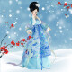 可儿娃娃 古典中国风四季仙子古装洋娃娃 女孩玩具 儿童生日礼物1128-1131 #1131冬季仙子