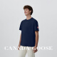 加拿大鹅（Canada Goose）【春夏新品】Gladstone男士休闲T恤短袖T恤 1401M 63 蔚洋蓝 M