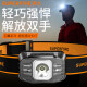 神火（SupFire）HL75-S  强光头灯夜钓远射USB充电 感应式户外 矿灯头戴式应急灯