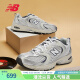 NEW BALANCE   NB530官方老爹鞋男鞋女鞋复古低帮轻便网面运动休闲鞋 米白/金属银 MR530KA 36(脚长22cm)