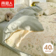 南极人（NanJiren）100%纯棉床上用品四件套 适用1.5米床套件 被套200*230cm