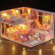 我の屋DIY小屋暖暖小时光手工制作房子阁楼模型立体拼图玩具生日礼物女