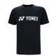 尤尼克斯YONEX羽毛球服男款短袖运动服透气比赛训练林丹同款115179 黑 L