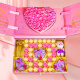 德芙（Dove）巧克力礼盒6.1六一儿童节女孩男孩生日礼物女520情人节送女友老婆 双层粉色升降【520定制】