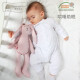 麦侬贝儿法国麦侬贝儿婴儿安抚玩偶兔子可入口睡眠布艺玩具送宝宝生日礼物 安心兔魔纹升级款蓝色40cm 40cm
