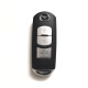 卓圣适用于马自达CX4昂克赛拉阿特兹CX5智能遥控器钥匙外壳替换汽车 3键（工具+电池）