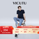 威可多（VICUTU）男士牛仔裤舒适橙标春装舒适弹力透气时尚百搭长裤VEW23124731 浅蓝 175/87B