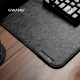 GWANG超大号毛毡软木黑灰鼠标垫键盘垫办公学习电脑桌垫加大加厚 深灰色 Dark Grey 900mm*400mm