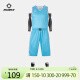 准者单面穿篮球服套装男女球队比赛球衣 Z121310115-1 智能蓝 3XL 