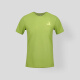 ULTRA GEAR优极男女生3D增能弹力速干短袖t恤马拉松健身跑步运动服速干上衣 果绿（男款） L