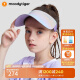 moodytiger儿童空顶帽24夏季男女童3D可折叠轻便遮阳防晒帽子
