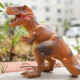 儿童恐龙玩具套装仿真动物超大号塑胶模型三角龙腕龙恐龙蛋霸王龙男孩 霸王龙斜长约16cm 送3恐龙1蛋