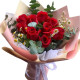花景澜三八节女神礼物送女友鲜花同城配送鲜花速递红玫瑰花束礼盒 9朵红玫瑰花束 日常价