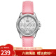 卡西欧（CASIO）女表 钢带/皮带三眼时装手表 时尚商务石英表 LTP-2088L-4A