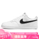 耐克NIKE板鞋男百搭COURT VISION LOW春夏运动鞋 DH2987-101白43