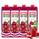 迪美汁（DIMES）土耳其进口果汁饮料 酸樱桃汁 大瓶饮品聚会餐饮装1L*4瓶