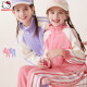 Hello Kitty女童运动套装儿童外套春装中大童卫衣运动裤运动服两件套072粉130