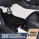 特斯拉model y脚垫全包围360航空软包毛豆3model丫model3脚垫专用 升级款（白色+星空毯） Model Y  包安装