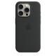 Apple/苹果 iPhone 15 Pro 专用 MagSafe 硅胶保护壳-黑色  保护套 手机套 手机壳