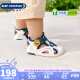 江博士（DR·KONG）夏季男女童简约步前鞋 宝宝舒适透气运动 儿童凉鞋 米/绿 22码 脚长约12.7-13.3