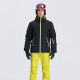 芬兰HALTI 滑雪服男秋冬滑雪夹克防风保暖滑雪外套单板双板滑雪服H059-2233 黑色 175
