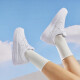 特步情侣男女板鞋小白鞋空军一号春夏季透气运动休闲板鞋