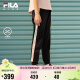 FILA【丝柔棉】斐乐童装儿童长裤2023夏季女童休闲运动裤子潮