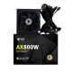 研风AX800W铜牌ATX3.0台式机电脑额定850W电源750W双路CPU静音 黑色 研风AX800W3.0