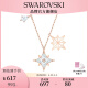 施华洛世奇（SWAROVSKI）生日礼物 施华洛世奇  SWAROVSKI SYMBOL 浪漫星星造型项链 镀玫瑰金色 5494352