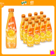 百事可乐 美年达 Mirinda橙味 果汁气泡饮 碳酸饮料 汽水 450ml*12瓶 整箱