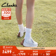 Clarks其乐男女同款新品跑鞋潮流舒适透气轻量缓震运动鞋四季款鞋 白色-女款 261763974 35.5