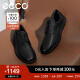 爱步（ECCO）618皮鞋男 通勤德比鞋商务皮鞋软底系带男士皮鞋 S轻巧混合520304 黑色52030401001 42
