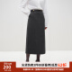 范思蓝恩23FS14564 高级感超好看外套女秋冬新款韩系短款夹克 半身裙 XS