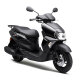 YAMAHA雅马哈摩托车旭鹰125踏板车ZY125T-2A全新外卖美团大空间YAMAHA 旭鹰125/手碟刹/黑色