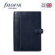 Filofax 英国进口Lockwood A5 A6活页记事本手账笔记本商务2024年日程本活页本 A6 personal蓝黑色026057